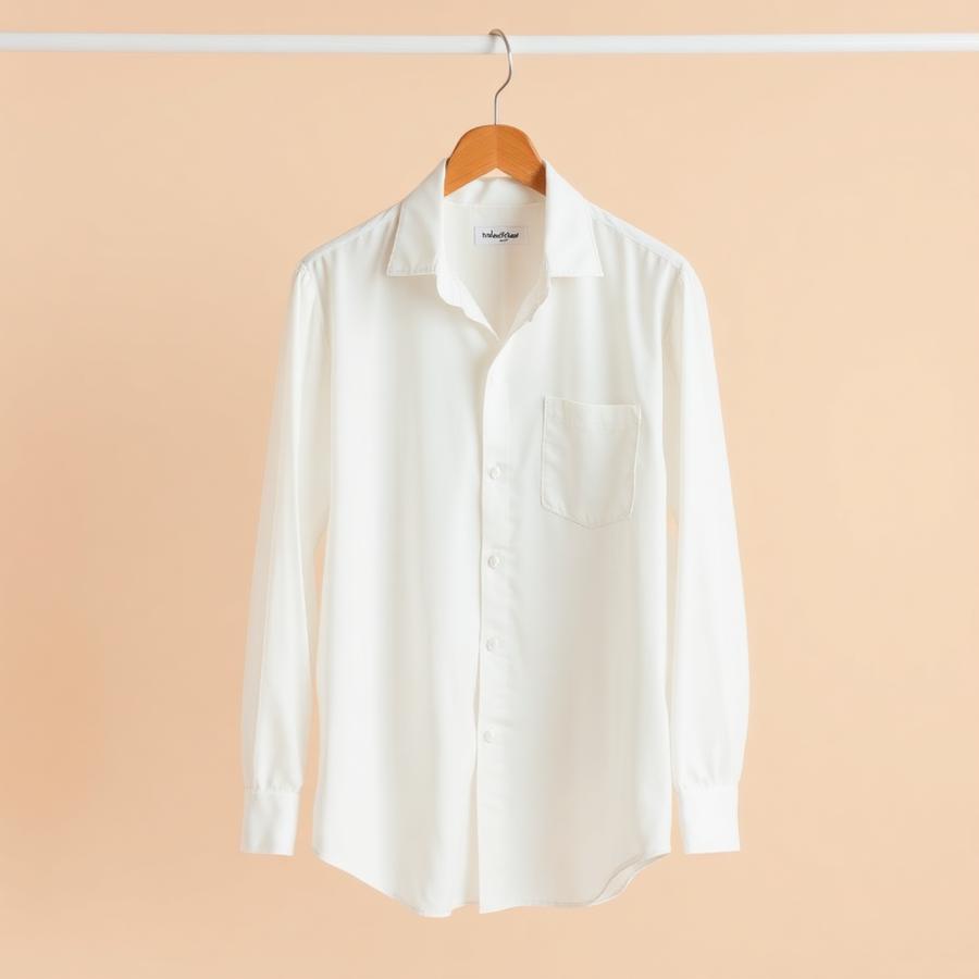 Camisa de Seda Off-white