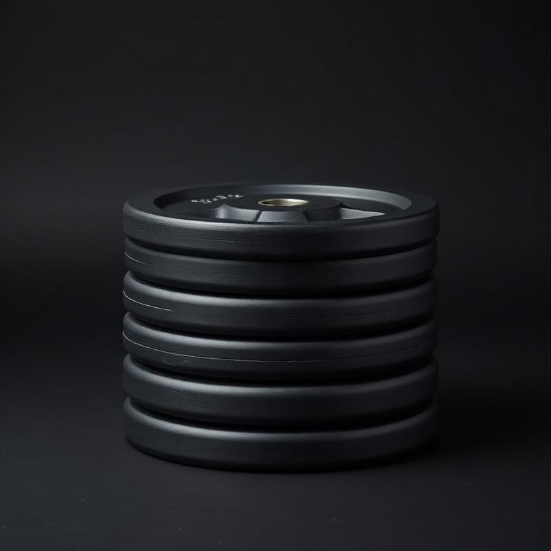 Kit Anilhas Bumper Elite 100kg